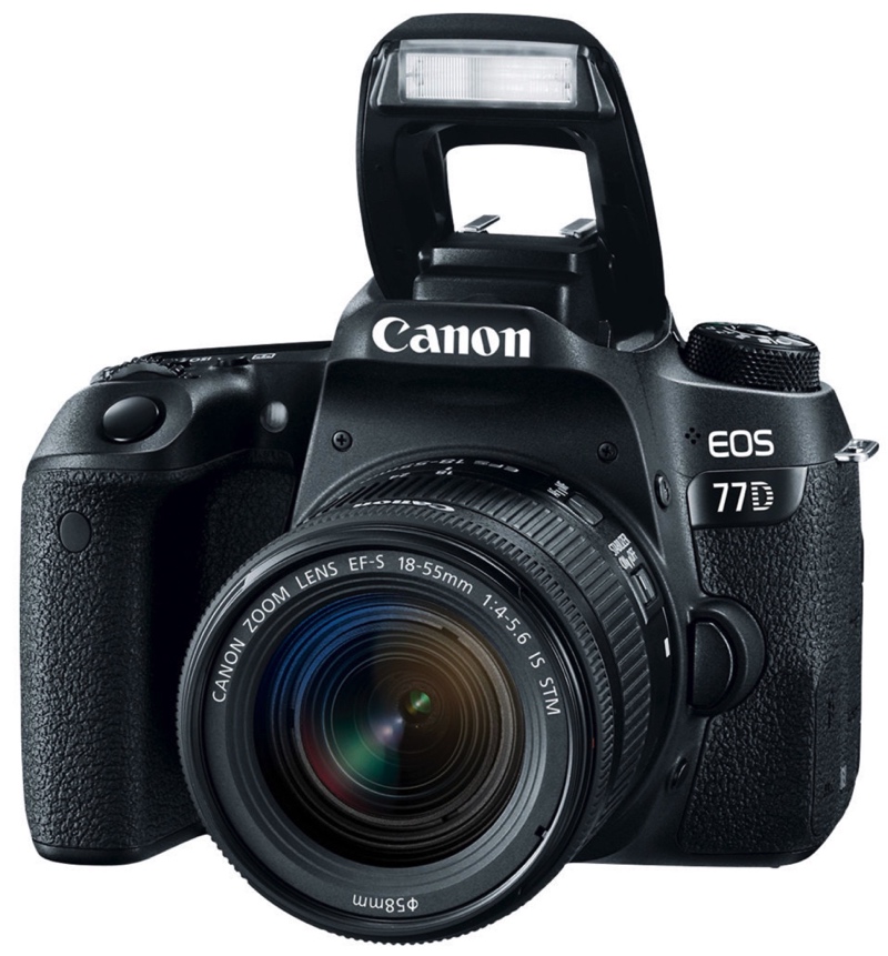 bythom canon eos 77d w lens